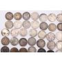 75X Queen Victoria Canada 5 cents silver coins 75-coins all damaged