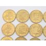 18x 1962 Jamaica Pennies 18-coins AU/UNC