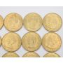18x 1962 Jamaica Pennies 18-coins AU/UNC