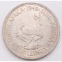 1949 South Africa 5 Shillings Springbok large silver coin nice Uncirculated