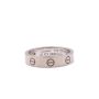 Cartier Love Diamond Ring in 18k White Gold 0.02ctw Size 5.5 #51