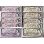 $150 face value Canada 1954 bank notes Fine to VF30+