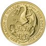 2017 The Royal Mint 1/4 oz Queen's Beasts The Dragon Gold Coin 