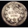 1864 G Mexico 10 Centavos 