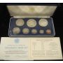 1974 Jamaica Silver Proof Set 8 Coins