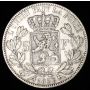 1853 Belgium 5 Francs EF-40