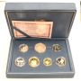 1988 Korea Olympic Gold & 5 Silver Coin Proof Set PRF69