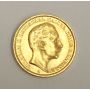 1910 A Prussia 20 Marks Gold Coin CH.AU55+ 