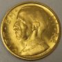 1931 R IX Gold 50 Lire Italy