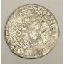 1661 1662 & 1663 Poland Silver 6 Groschen 3 coins •