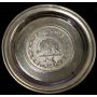 Iran Persia 5 Rials Silver Coin Reza Shah Sterling Coaster