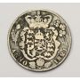 1821 Great Britain sixpence  F12