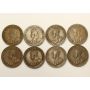 1922 1923 1924 1925 1926 1927 1930 1931 Canada key date cents 8-coins  