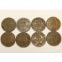 Canada key date cents 8-coins  1922 1923 1924 1925 1926 1927 1930 1931 