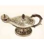 1905 sterling Aladdins Lamp cigar lighter oil lamp  