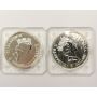 10x 1990 Australia Kookaburra 1 oz 999 Silver $5 coins 