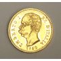 1880 Italy 20 Lire Gold Coin CH AU50+ 