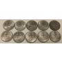 1923 Germany Weimar 26 x 200 Mark Coins