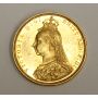 1893 M Australia Sovereign Jubilee Gold Coin