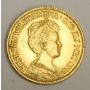 1911 & 1912 Netherlands 10 Gulden Gold Coins 