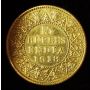 India 15 Rupees Gold 1918