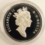 1991 Canada The Steamer Frontenac Proof Silver Dollar