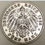 1903E Saxony 5 Mark Germany KM1258 VF35