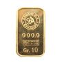 Scarce Argor S.A Chiasso 10 Grams Gold Bullion Bar 999.9 Pure Gold