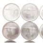 20x 1867-1967 Canada silver dollars contains 12ozs of pure silver 20-coins UNC