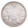 1858 Canada 20 cents BL-I in GRATIA F/VF