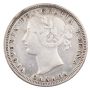 1858 Canada 20 cents BL-I in GRATIA F/VF