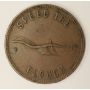 1860 Prince Edward Island Half Penny Success to the Fisheries