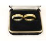 2x Wedding Ring Bands .9999 Gold & .900 Platinum 
