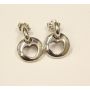 Tiffany & Co. Open Space Heart hanging Earrings