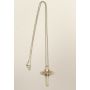 Tiffany & Co Signature Cross Pendant & Chain Necklace