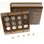 2010-2021 12 Year 9999 1oz Silver Lunar Coins Deluxe Subscription Display Box Set