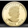 2010 Canada 1/25th oz 9999 RCMP Gold Coin 