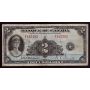 1935 Bank of Canada $2 Dollar French Text F12