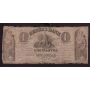 Henrys Bank $1 dollar 1837 Montreal & La Prairie 