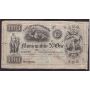 1842 $100 CITY OF NEW ORLEANS #1 remainder Bond George Washington