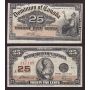 1900 and 1923 Canada 25 cent banknotes both nice  VF25