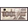 1988 Canada $100 banknote Thiessen BJB0432353 UNC63+