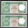 4x 1991 Hong Kong HSBC $10 consecutive notes 