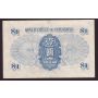 Hong Kong $1 dollar banknote ND  VF30