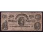 Confederate States of America $100 banknote Feb 17th 1864