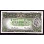 Australia one pound £1 bank note 1961-65 Choice AU58+ EPQ