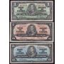 1937 Bank of Canada $1 $2 $5 $10 $20 $50 $100 