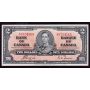 1937 Canada $2 banknote Coyne Towers E/R 8734565 Choice AU/UNC 