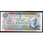 1972 Bank of Canada $5 Five Dollar note  CH UNC63