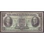 1933 Royal Bank of Canada $5 Five Dollar banknote 